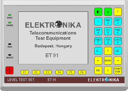 ET-91 | 2,4 MHz Pegelmesser & Sender mit Spektrumanalyser
